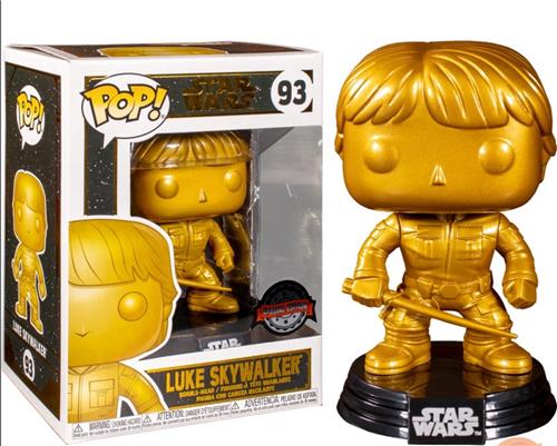 Funko Pop! Star Wars - Luke Skywalker Metallic Gold
