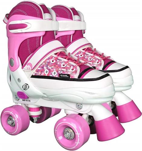 Equivera Rolschaatsen Meisjes - Skeelers Meisjes - Rolschaatsen Kinderen - Cadeautip voor uw kind!