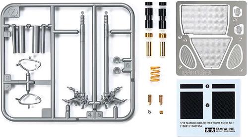 1:12 Tamiya 12691 Suzuki GSX-RR '20 Front Fork Set + PE + Decals Accessoires set