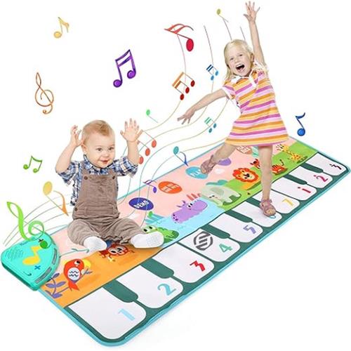 Equivera Dansmat - Dansmat - Dansmat voor Kinderen - Muziekmat - Muziekmat voor Kinderen - Speelgoed voor Kinderen - Educatief Speelgoed