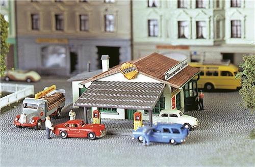 Faller - 1/160 TANKSTATION (?/22) * - modelbouwsets, hobbybouwspeelgoed voor kinderen, modelverf en accessoires