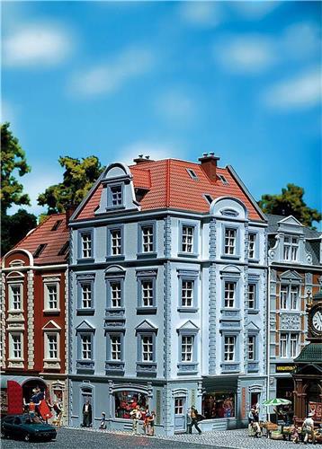 Faller - Stadshoekhuis Goethestraße 63 - modelbouwsets, hobbybouwspeelgoed voor kinderen, modelverf en accessoires