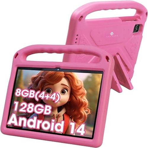 Equivera Kindertablet - Tablet voor Kinderen - Educatieve Tablet - Spelletjes - Ouderlijk Toezicht