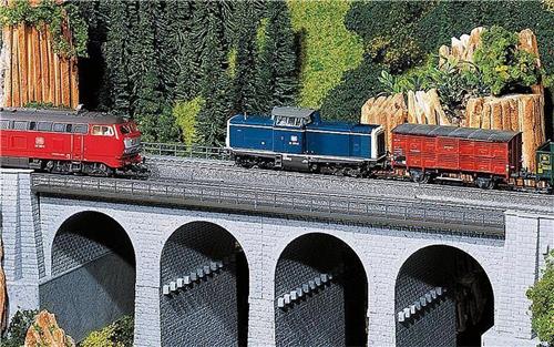 Faller - Viaduct bovendeel - modelbouwsets, hobbybouwspeelgoed voor kinderen, modelverf en accessoires