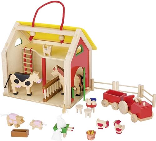 Goki Houten Meeneem Boerderij, 31dlg.