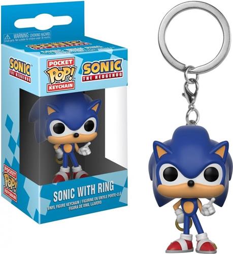 Funko Pocket Keychain! Sonic the Hedgehog - Sonic with Ring