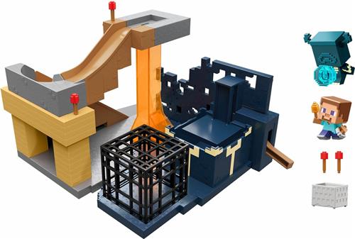 Mattel MINECRAFT MINIMODUS Opkomst van de Warden Speelset