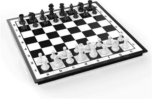 BOTC Magnetisch Schaakbord met Schaakstukken - Opklapbaar - Schaakspel - Schaakset - Chess Set