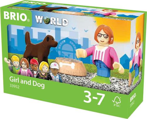 BRIO Kind met hond - 33952