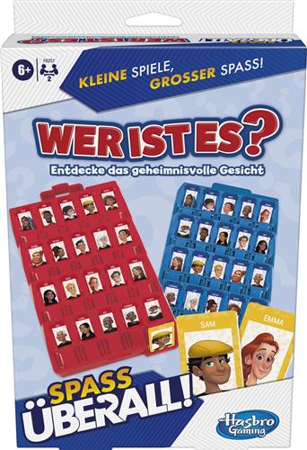 Hasbro Gaming Guess Who? Grab & Go Bordspel Familie