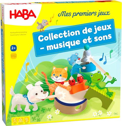 Haba !!! Jeu - Mes premiers jeux - Collection de jeux - musique et sons (Frans) = Duits 1307105001 - Nederlands 1307105005.