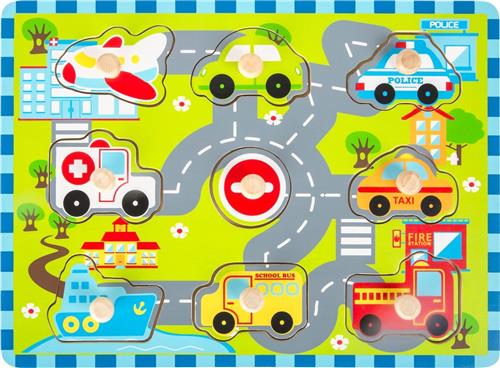 small foot - Puzzle City Traffic