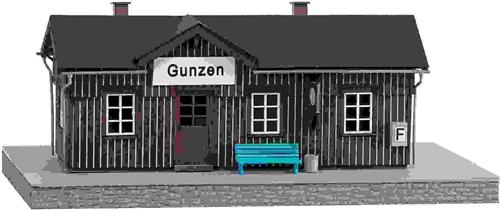 Busch - Bahnhof Gunzen H0 (Bu1462)