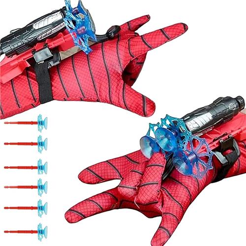 Equivera Webshooter Spiderman - Webshooter Spiderman - Webshooter - Spiderman Handschoen - Webshooter Handschoen - Speelgoed Handschoen