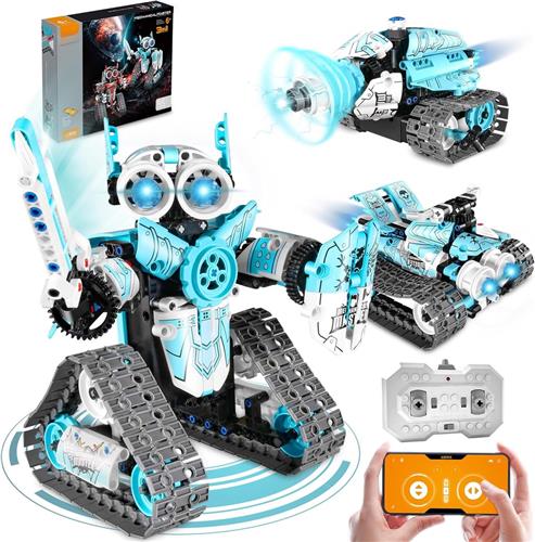 Solacis Robot bouwpakket - Educatief Montessori Speelgoed - Experimenteerset - Robot bouwen - Must have voor uw kind!