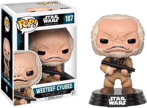 FUNKO Figure POP! Star Wars - Weeteef Cyubee Verzamelfiguur Kinderen