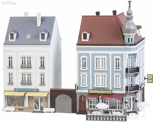 Faller Stadshuizen Beethovenstrasse Modelbouwdecoratie