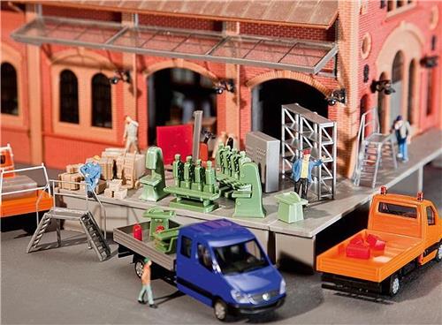 Faller - Fabrieksinterieur - modelbouwsets, hobbybouwspeelgoed voor kinderen, modelverf en accessoires