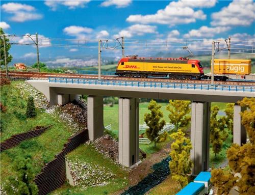 Faller - Concrete bridge - FA222571 - modelbouwsets, hobbybouwspeelgoed voor kinderen, modelverf en accessoires