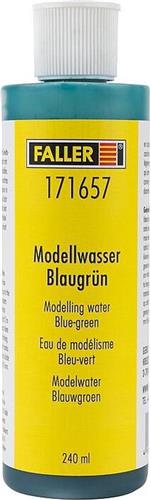 Faller - Modelling water. blue-green - FA171657 - modelbouwsets, hobbybouwspeelgoed voor kinderen, modelverf en accessoires