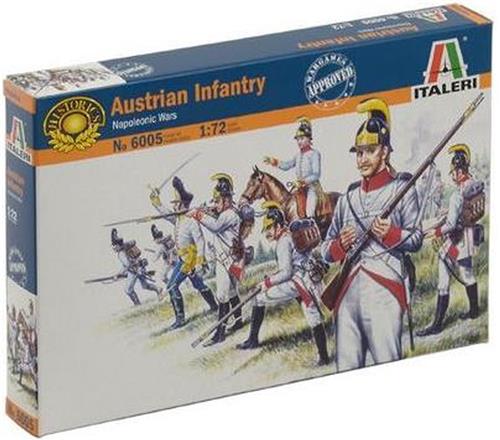 Italeri - 1/72 AUSTRIAN INFANTRY NAP. WARS - modelbouwsets, hobbybouwspeelgoed voor kinderen, modelverf en accessoires