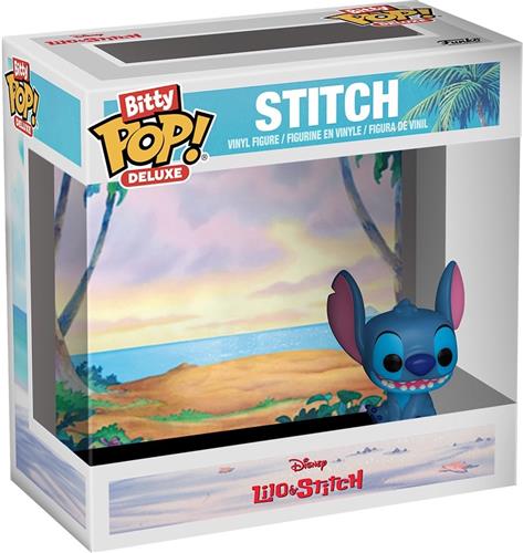 Funko Bitty Pop! Deluxe: Stitch (Beach) !Let op, dit zijn mini figuurtjes (zie foto)!
