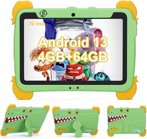 Equivera Kindertablet - Tablet voor Kinderen - Educatieve Tablet - Spelletjes - Ouderlijk Toezicht