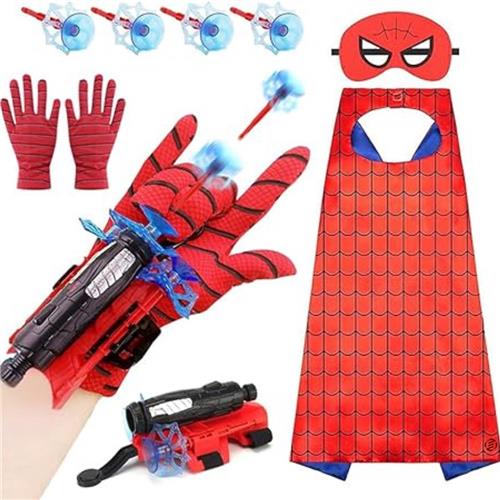 Equivera Webshooter Spiderman - Webshooter Spiderman - Webshooter - Spiderman Handschoen - Webshooter Handschoen - Speelgoed Handschoen