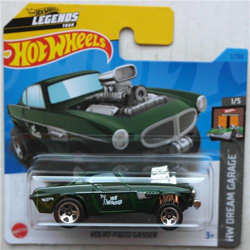 Hot Wheels Volvo P1800 Gasser Donker/groen nummer 1/250