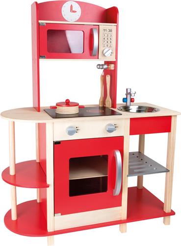 Small Foot Speelgoedkeuken Hout Rood