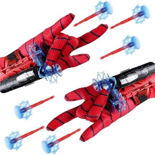 Equivera Webshooter Spiderman - Webshooter Spiderman - Webshooter - Spiderman Handschoen - Webshooter Handschoen - Speelgoed Handschoen