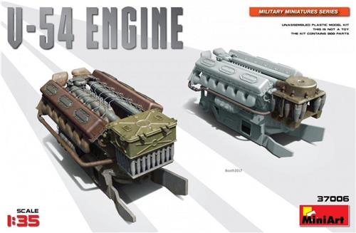 Miniart - V-54 Engine (Min37006) - modelbouwsets, hobbybouwspeelgoed voor kinderen, modelverf en accessoires
