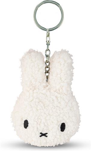 Nijntje Sleutelhanger Plat ECO Tiny Teddy Cream 10 cm - Knuffel creme