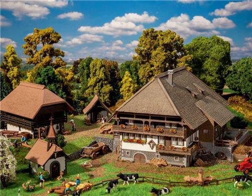 Faller - Vogtsbauernhof Black Forest Set - FA130677 - modelbouwsets, hobbybouwspeelgoed voor kinderen, modelverf en accessoires