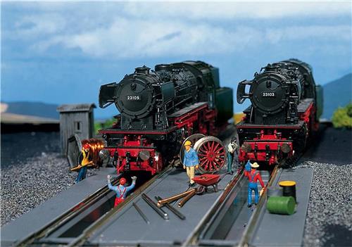 Faller - 2 Inspectiekuilen - modelbouwsets, hobbybouwspeelgoed voor kinderen, modelverf en accessoires