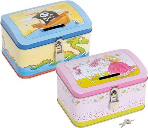 GOKI Spaarpot - Piraat en Prinses.