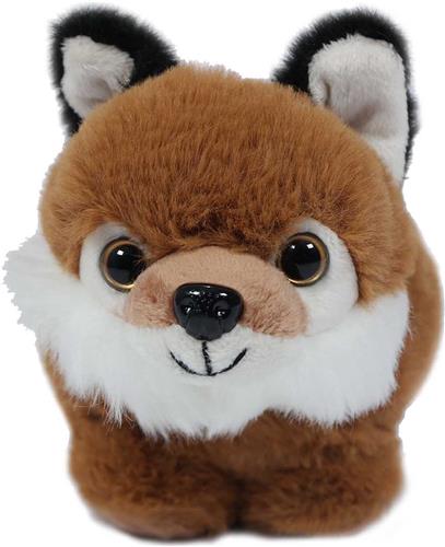 PIA Soft Toys - Pluche Knuffeldier - Vos in balvorm - 15 cm