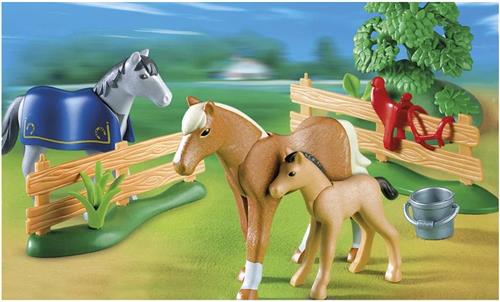 Playmobil Paardenfamilie