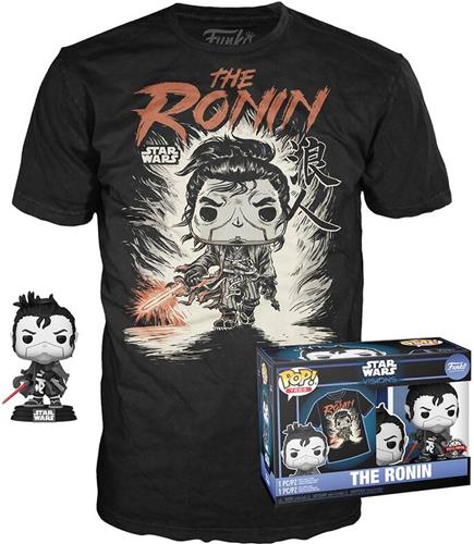 Funko Pop! & Tee Box - Star Wars Visions The Ronin size M #505 Exclusive
