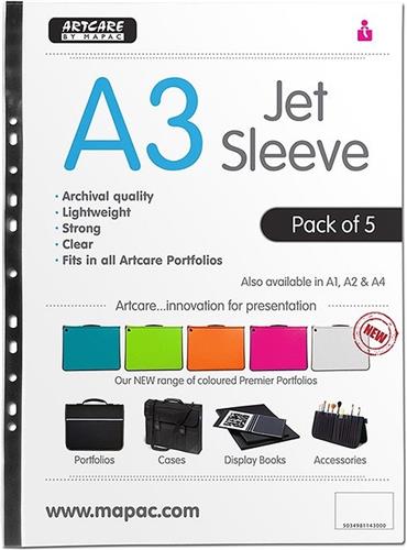 Artcare Jet Sleeves A4 A3 - 5 stuks