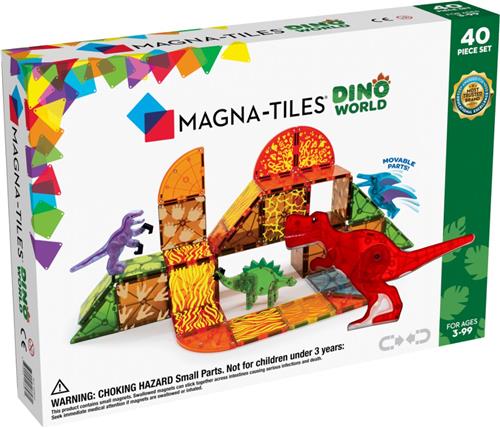 Magna Tiles - Dino World Set - Magnetisch Speelgoed 40 stuks