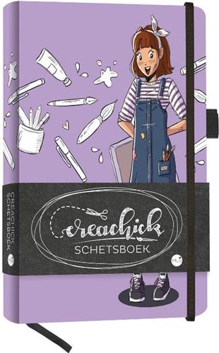 Creachick Schetsboek - Lila