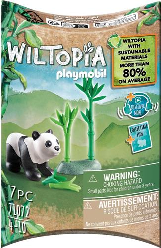 PLAYMOBIL Wiltopia Baby panda - 71072