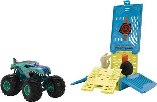Hot Wheels Monstertrucks 1:24 Mega-Wrex Grote Crashkooi