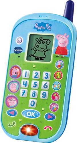 VTech Peppa Pig Baby Leertelefoon - Interactief Mobieltje - Met Geluiden - Educatief Babyspeelgoed - Vanaf 2 Jaar