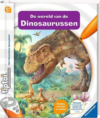 tiptoi® Boek Ontdek de Wereld van de Dinosaurussen - Ravensburger - Leersysteem