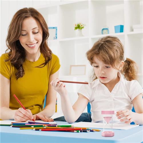 Sand Timer - Zandloper voor kinderen  - kleurrijk zand  1