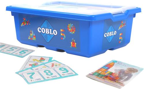 Coblo Classic XXL 200 stuks - Magnetisch speelgoed - Montessori speelgoed - Magnetische Bouwstenen - STEM speelgoed - Speelgoed 3 jaar t/m 12 jaar