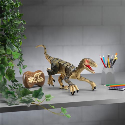 RED5 RC Dinosaurus - Speelfiguur - Afstand Bestuurbare Velociraptor - Dinosaurus Speelgoed - Remote Control Dino - 88288