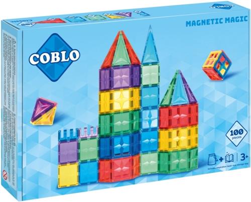 Coblo Classic 100 stuks - Magnetisch speelgoed - Montessori speelgoed - Magnetische Bouwstenen - STEM speelgoed - Sint Cadeau - Speelgoed 3 jaar t/m 12 jaar